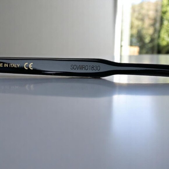 NIB Gucci Silver and Black Aviator Men's Sunglasses - Picture 4 of 9